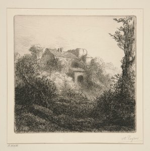 Der Bauernhof auf dem Hügel