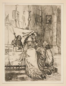 Die Kommunion in l von Alphonse Legros