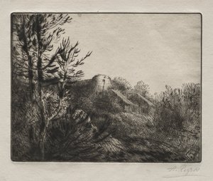 Der Bauernhof von Valoux von Alphonse Legros