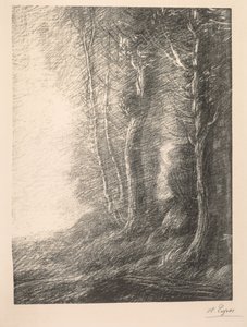 Landschaft von Alphonse Legros