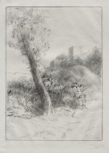 Landschaft von Alphonse Legros