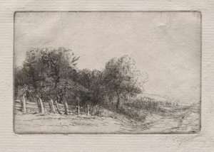 Landschaft von Alphonse Legros