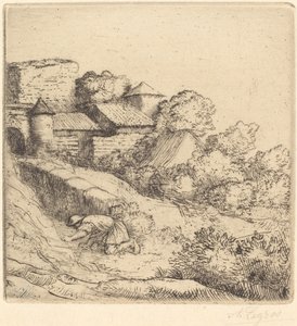 Der kleine Grasbrenner von Alphonse Legros