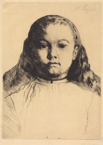 Kleine Marie von Alphonse Legros