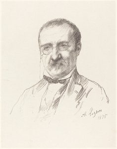 M. Champfleury von Alphonse Legros