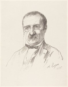M. Champfleury von Alphonse Legros