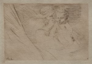 Mab und Cupidon von Alphonse Legros
