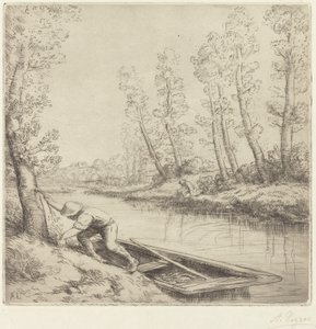 Morgen am Fluss (La matin sur la rivière) von Alphonse Legros