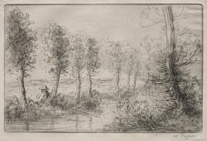 In der Nähe der Mühle von Alphonse Legros