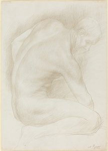 Alter Mann von Alphonse Legros