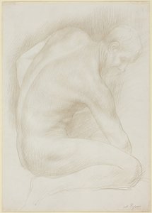 Alter Mann von Alphonse Legros