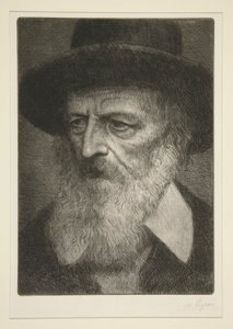 Porträt von Tennyson von Alphonse Legros