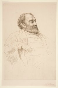 Porträt von Val Prinsep, R.A.