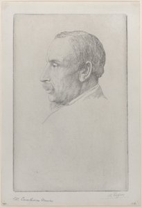 Porträt von William Cawthorne Unwin, 1892 von Alphonse Legros