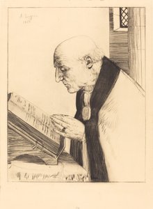 Lesung des Tagesamtes von Alphonse Legros