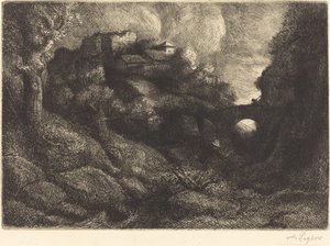 Erinnerung an Italien von Alphonse Legros