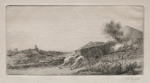 Heimkehr des Heus von Alphonse Legros