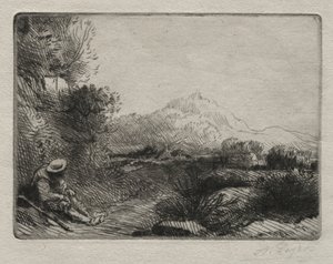 Ruhe des Reisenden von Alphonse Legros