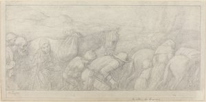 Rückkehr der Bauern von Alphonse Legros