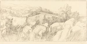 Rückkehr der Bauern von Alphonse Legros