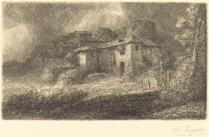 Ruinen eines Schlosses (Les ruines du chateau)