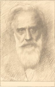 Selbstporträt von Alphonse Legros