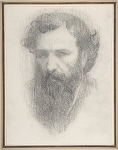 Selbstporträt von Alphonse Legros
