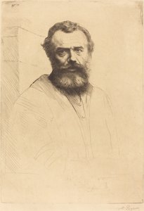 Selbstporträt, 3. Platte, 1880