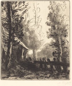 Schuppen von Alphonse Legros