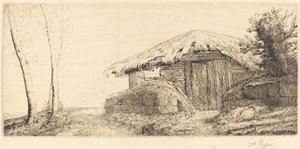 Schäferhütte am Hang