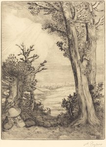 Siesta auf dem Land von Alphonse Legros