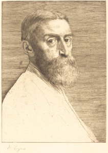 Sir Edward John Poynter, 1877 von Alphonse Legros