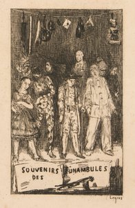 Erinnerungen an die Seiltänzer von Alphonse Legros
