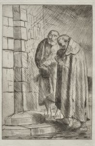 St. Pierre und St. Paul an der Tür von M. Richard von Alphonse Legros