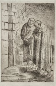 St. Pierre und St. Paul an der Tür von M. Richard von Alphonse Legros