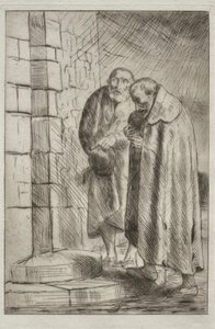 St. Pierre et St. Paul an der Tür von M. Richard von Alphonse Legros