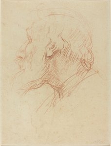 Studie eines Bettlers von Alphonse Legros