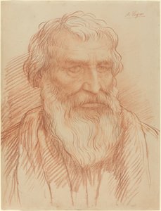 Studie eines Kopfes von Alphonse Legros
