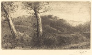 Sonnenuntergang von Alphonse Legros