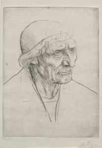 Segnender Kopf von Alphonse Legros