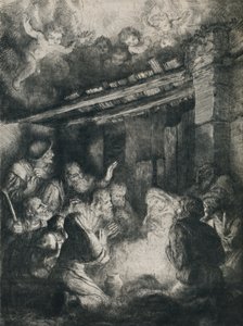 Die Anbetung der Hirten, 1922