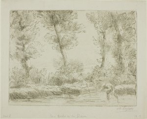 Die Ufer der Liane von Alphonse Legros