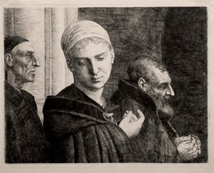 Die Taufe von Alphonse Legros