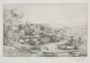 Die Fußgängerbrücke von Alphonse Legros