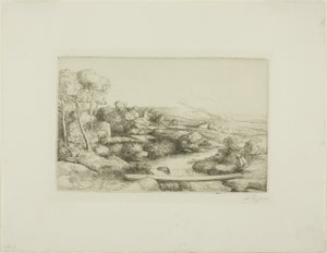 Die Fußgängerbrücke von Alphonse Legros