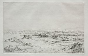 Die Wiese am See von Alphonse Legros
