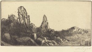 Die alten Rennbahnen von Montrouge von Alphonse Legros