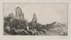 Die Alten Steinbrüche von Montrouge von Alphonse Legros