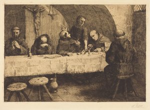 Das Refektorium von Alphonse Legros