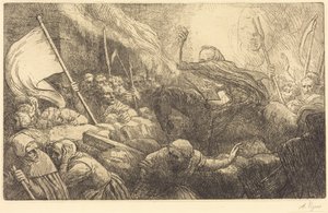 Der Triumph des Todes: Die Proklamation von Alphonse Legros